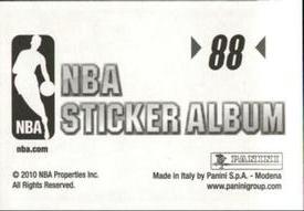 2010-11 Panini Stickers #88 Ben Wallace Back
