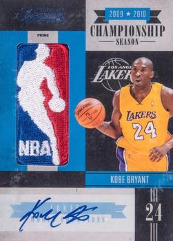 2010-11 Panini Timeless Treasures - Championship Season NBA Logoman Signatures #8 Kobe Bryant Front