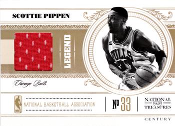 2010-11 Playoff National Treasures - Century Materials #112 Scottie Pippen Front