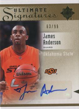 2010-11 Upper Deck Ultimate Collection - Ultimate Signatures #S-JA James Anderson Front