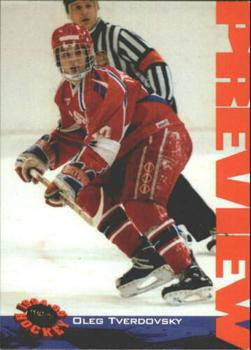 1994 Classic Draft - 1994-95 Classic Draft Hockey Previews #NNO Oleg Tverdovsky Front