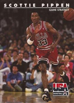 1992 SkyBox USA #66 Scottie Pippen Front