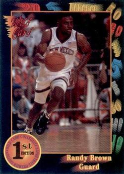 1991-92 Wild Card #38 Randy Brown Front