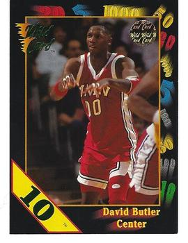 1991-92 Wild Card - 10 Stripe #114 David Butler Front