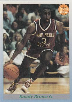 1991-92 Front Row Premier #68 Randy Brown Front
