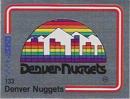 1988-89 Panini Stickers (Spanish) #133 Denver Nuggets Logo Front