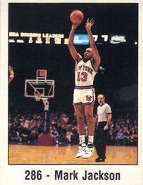 1988-89 Panini Stickers (Spanish) #286 Mark Jackson Front