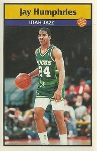 1992-93 Panini Stickers #108 Jay Humphries Front