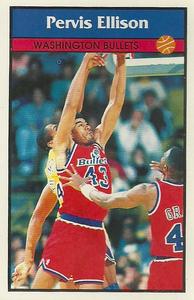 1992-93 Panini Stickers #187 Pervis Ellison Front