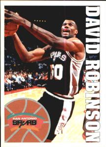 1995-96 Panini Stickers #188 David Robinson  Front