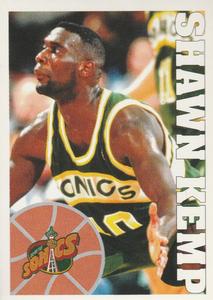 1995-96 Panini Stickers #264 Shawn Kemp  Front