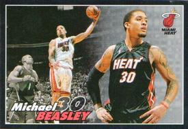 2009-10 Panini NBA Stickers #136 Michael Beasley Front