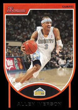 2007-08 Bowman #33 Allen Iverson Front