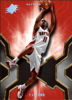 2007-08 SPx #8 T.J. Ford Front
