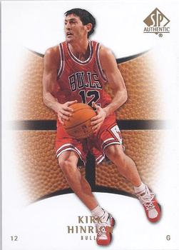 2007-08 SP Authentic #75 Kirk Hinrich Front