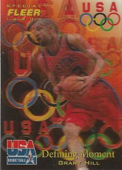 1996 Fleer USA #22 Grant Hill Front