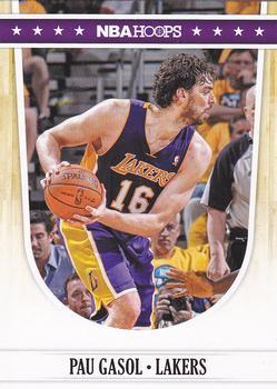 2011-12 Hoops - Glossy #102 Pau Gasol Front