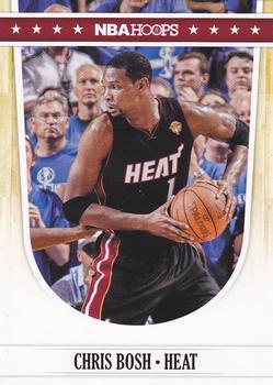 2011-12 Hoops - Glossy #115 Chris Bosh Front