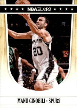 2011-12 Hoops - Glossy #217 Manu Ginobili Front