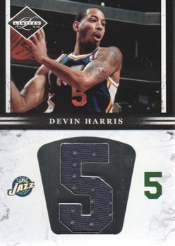 2011-12 Panini Limited - Jumbo Jersey Numbers #15 Devin Harris Front