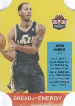 2011-12 Panini Past & Present - Bread for Energy #22 Devin Harris Front