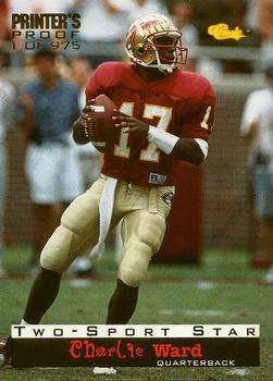 1994 Classic Draft - Printer's Proofs #82 Charlie Ward Front