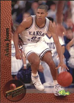 1995 Classic Superior Pix #40 Askia Jones Front