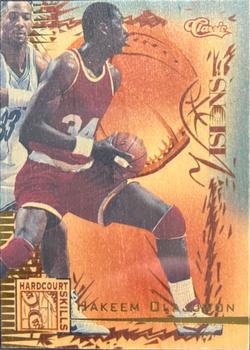 1995 Classic Visions - Hardcourt Skills #HS11 Hakeem Olajuwon Front