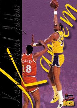 1995 Signature Rookies Draft Day - Kareem #K3 Kareem Abdul-Jabbar Front