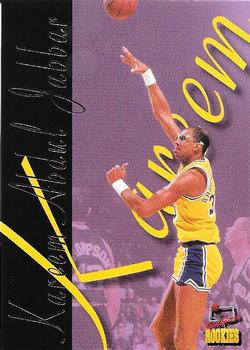 1995 Signature Rookies Draft Day - Kareem #K4 Kareem Abdul-Jabbar Front