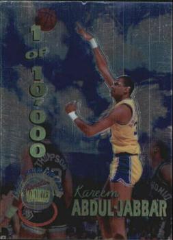 1995 Signature Rookies Kro-Max - Flash from the Past #FP10 Kareem Abdul-Jabbar Front