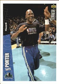 1996-97 Collector's Choice German #91 Terry Porter  Front