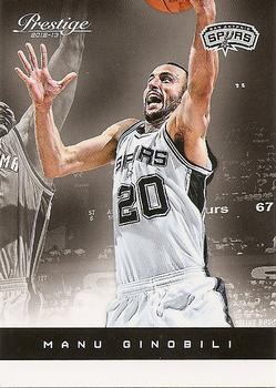 2012-13 Panini Prestige #55 Manu Ginobili Front