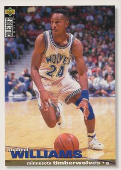 1995-96 Collector's Choice German I #91 Micheal Williams Front