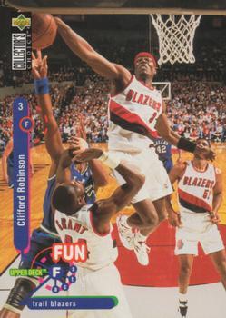 1995-96 Collector's Choice Japanese #187 Clifford Robinson Front