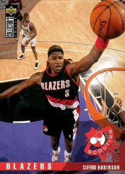 1995-96 Collector's Choice Japanese #342 Clifford Robinson Front