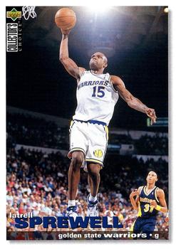 1995-96 Collector's Choice Portuguese II #34 Latrell Sprewell Front