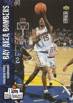 1995-96 Collector's Choice Portuguese II #164 Latrell Sprewell Front