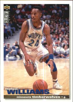 1995-96 Collector's Choice Spanish I #91 Micheal Williams Front