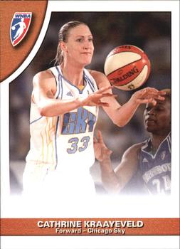 2010 Rittenhouse WNBA #6 Cathrine Kraayeveld / Erin Thorn Front