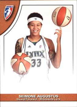 2010 Rittenhouse WNBA #16 Seimone Augustus / Nicky Anosike Front