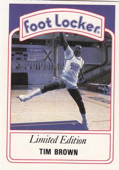 1991 Foot Locker Slam Fest #8 Tim Brown Front