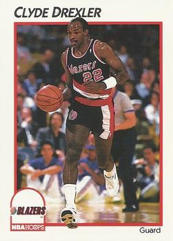 1991-92 Hoops McDonald's #34 Clyde Drexler Front