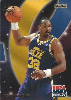 1996 SkyBox USA #3 Karl Malone Front