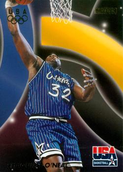 1996 SkyBox USA #17 Shaquille O'Neal Front