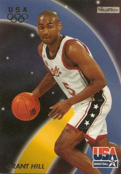 1996 SkyBox USA #22 Grant Hill Front