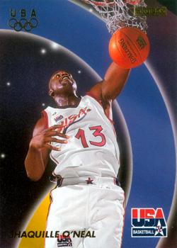 1996 SkyBox USA #27 Shaquille O'Neal Front