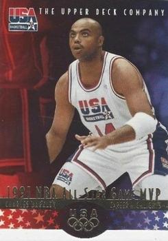 1996 Upper Deck USA - USAB Update Exchange #42 Charles Barkley Front