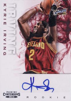 2012-13 Panini Contenders #250 Kyrie Irving Front