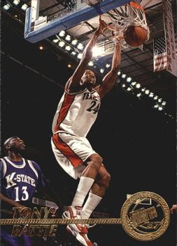 1997 Press Pass #4 Tony Battie Front